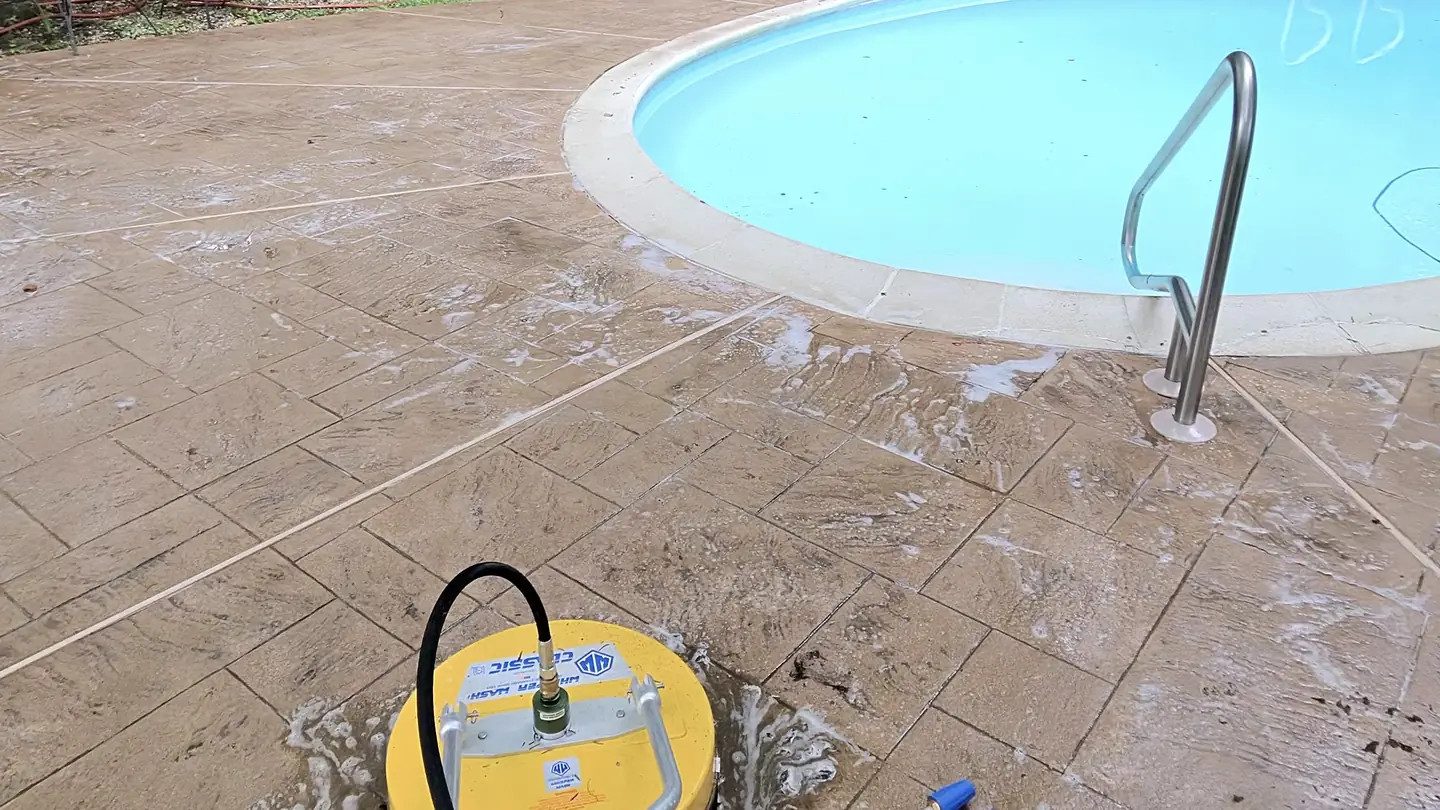 Pool Deck Cleaning on the Main Line, PA